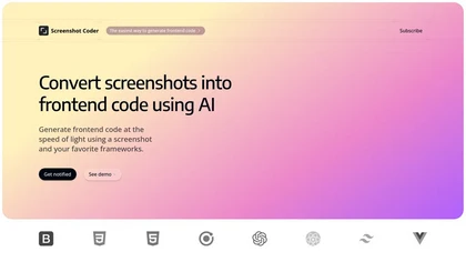 Screenshot Coder